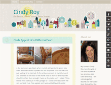 Tablet Screenshot of cindyroy.com